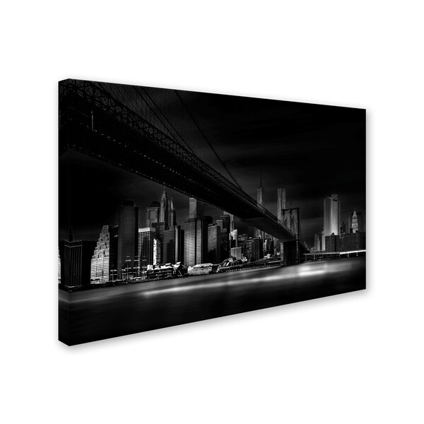 Peter Futo 'Gotham City ' Canvas Art,22x32